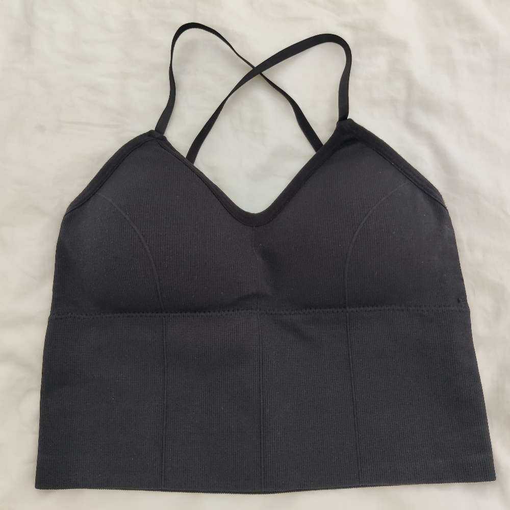 Black bra camisole